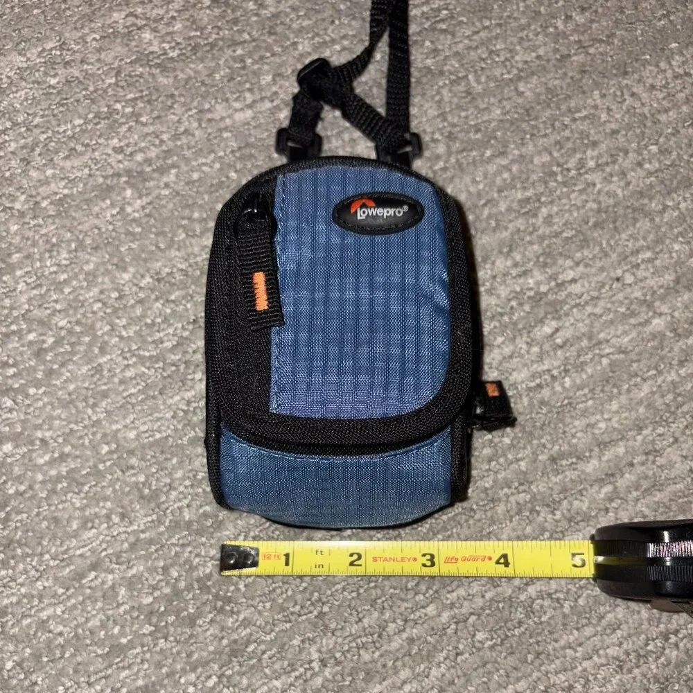 Lowepro Ridge 10 Compact Camera Bag Blue Black Shoulder Case